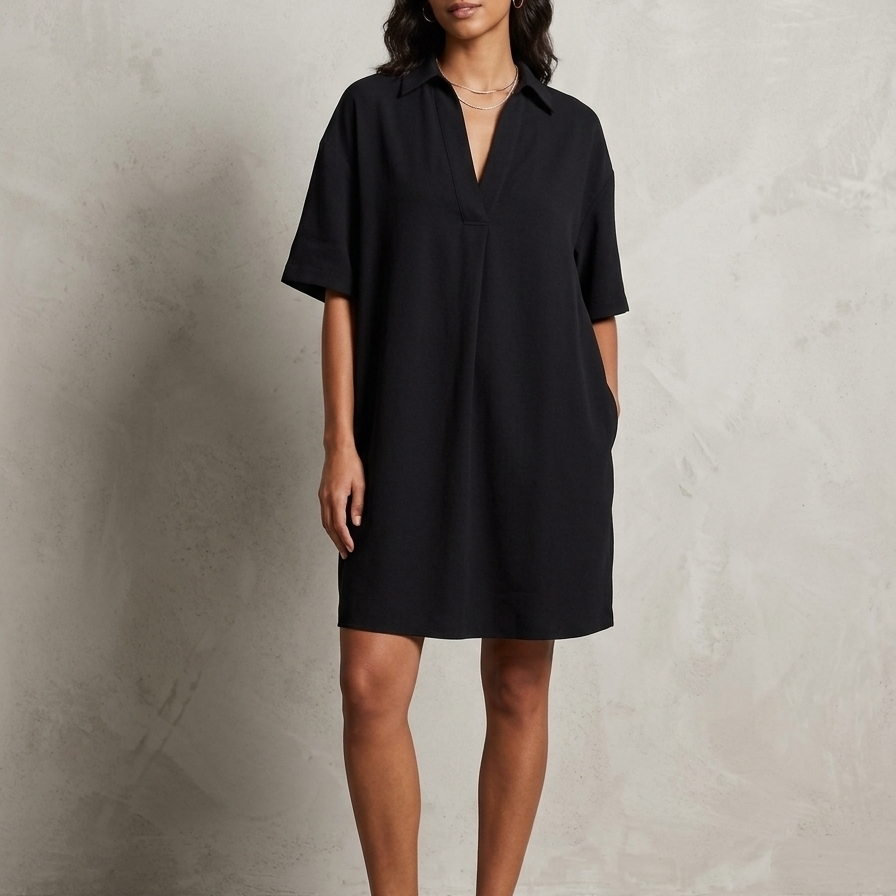 Lucky Brand Black Midi Dress Bin 03